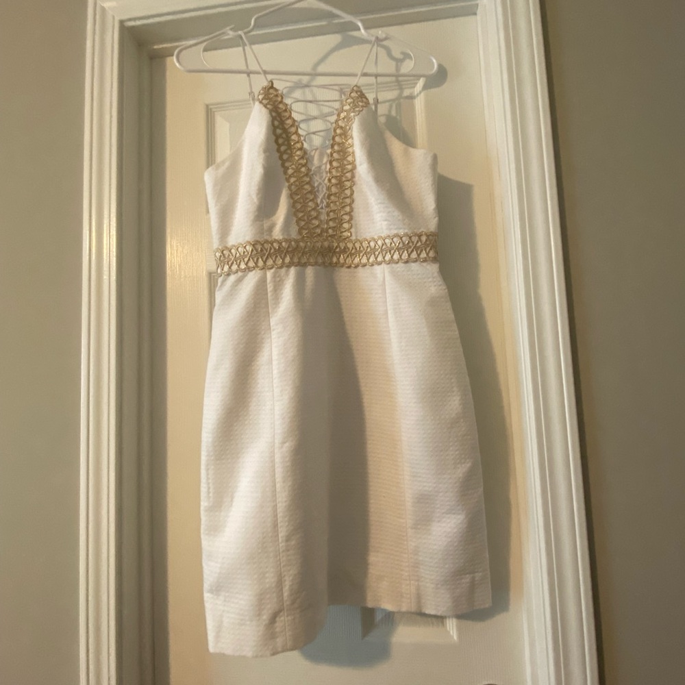 NWT Lilly Pulitzer White Shift Dress